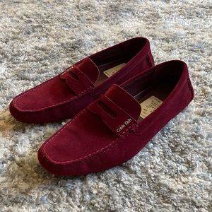CK Deep Red Size 12 Loafers